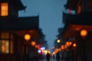 《冬泳者》结冰湖面凿开的一汪深色湖水